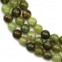 Green garnet round 8mm x 40cm