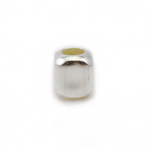 Cubo espaciador 2.5mm plata 925 x 10pcs