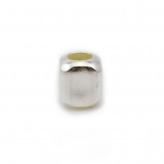 Abstandhalter Würfel 2.5mm Silber 925 x 10pcs