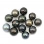 Pérola cultivada taitiana, redonda, 10-11mm, D x 1pc