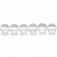 Cristal de roche Ronde 4mm  x 20 pcs 