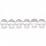 Rock Crystal Quartz Round 6mm x 40cm