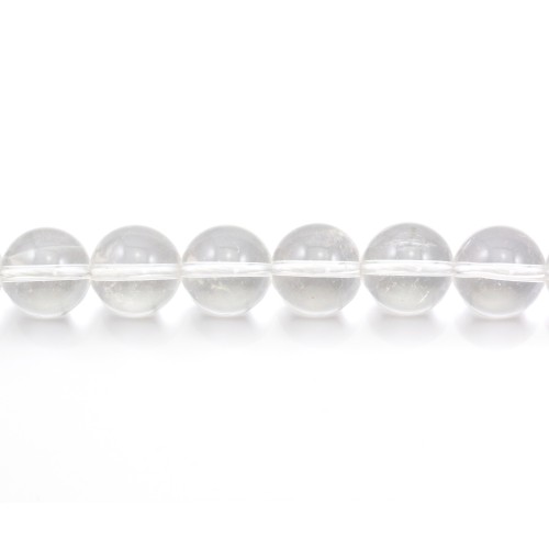 Cristal de roche Ronde 4mm  x 20 pcs 