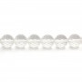 Cristal de roche Ronde Facette 12mm x 39cm