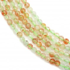 Arusha redonda facetada 2mm x 40cm