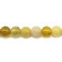Yellow Opal round 6mm x 40cm