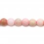Light pink opal round 5mm x 40cm