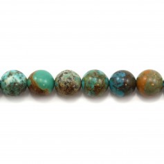 Turquoise ronde 8mm x 1pc