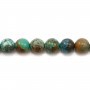 Turquoise ronde 8mm x 1pc