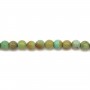 Turquoise ronde 4-5mm x 40cm