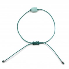 Bracelet cordon amazonite