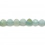 Amazonite Ronde Facette 4mm x 20 perles