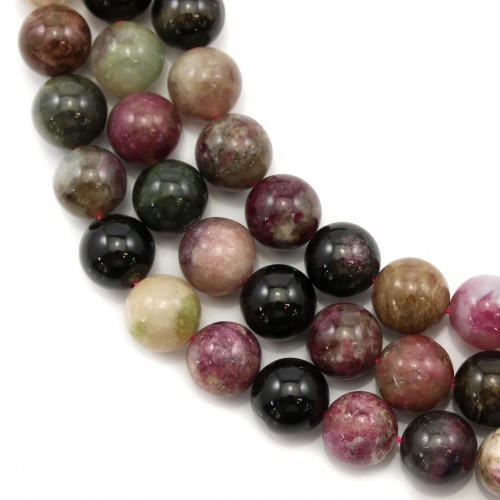 Tourmaline Ronde 9-10mm x 40cm