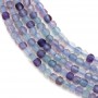 Fluorite en forme de cube facette 2mm x 40cm