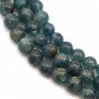 Cyanite ronde 6.5mm x 38 cm