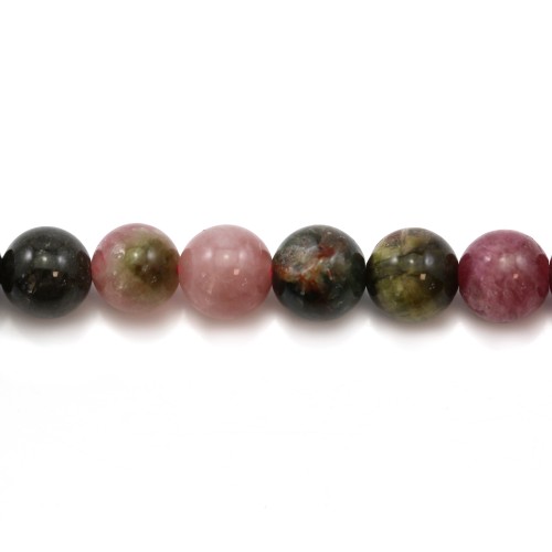 Tourmaline round 6-6.5mm x 4pcs
