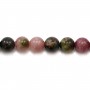 Tourmaline ronde 6-6.5mm x 4pcs