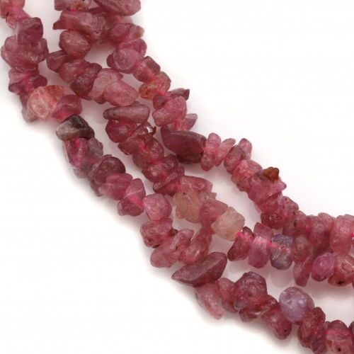 Tormalina rosa a forma di chip x 40 cm