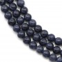 Sapphire round 4mm x 40cm