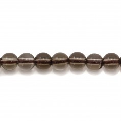 Quartz Fumé Ronde 4mm x 20pcs