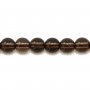 Smoky Quartz Round 6mm x 40cm