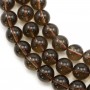 Smoky Quartz Round 14mm x 40cm