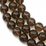 Smoky Quartz Round 16mm x 40cm