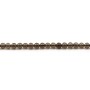 Smoked quartz round 3mm x 40cm