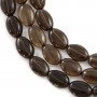 Smoky Quartz Oval 8x12 mm x 40cm 