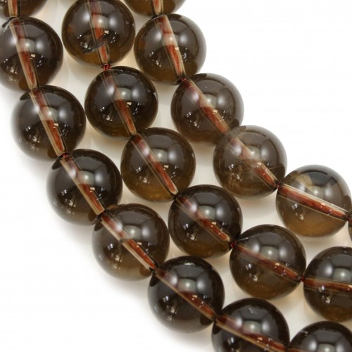 Rauchquarz rund 20mm x 40cm