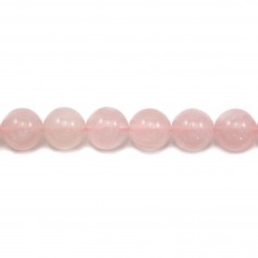 Quartz  Rose Rond 4mm x 40cm 