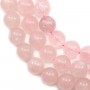 Rose Quartz Round 16mm x 40cm 
