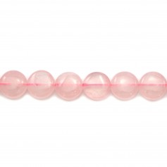 Quartz Rose Ronde Plate 10mm x 40cm 