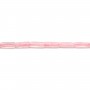 Pink Quartz, en forme de rectangle 4x13mm x 40cm