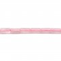 Quartz Rose Tube 3x5mm x 40cm 