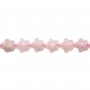 Quartez rose en fleur 20mm x 2 st