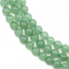 Aventurine, verte, ronde, 4.5-5mm x 38cm
