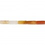 Aventurine orange, en forme de rectangle 4x13mm x 40cm
