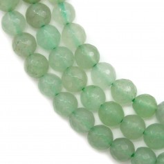 Aventurine Ronde Facette 8mm x 40cm