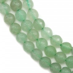 Aventurine Faceted Round 10mm x 40cm