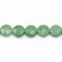 Aventurine rond plat 10mm x 40cm