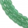 Aventurine goutte 5x8mm x 40cm