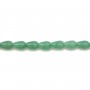 Aventurine drop 5x8mm x 40cm