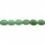 Aventurine, de forme oval, 6x8mm x 39cm