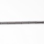Hématite tube 3x9mm x 40cm 
