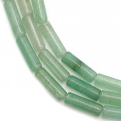 Aventurine, tube, 4x13mm x 39cm