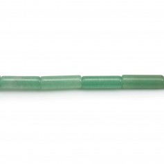 Aventurine tube 4x13mm x 5pcs