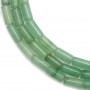 Aventurine tube 4x8mm x 40cm