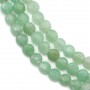 Aventurine flat round 16mm x 40cm