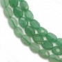 Green aventurine, in oval shaped, 6x8mm x 39cm